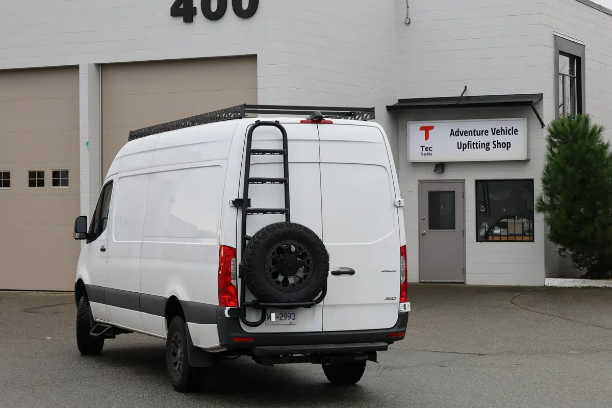 Sprinter Two-In-One Tire Ladder Carrier 2