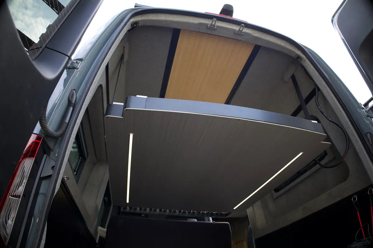 Camper Van Expandable Elevator Bed 2