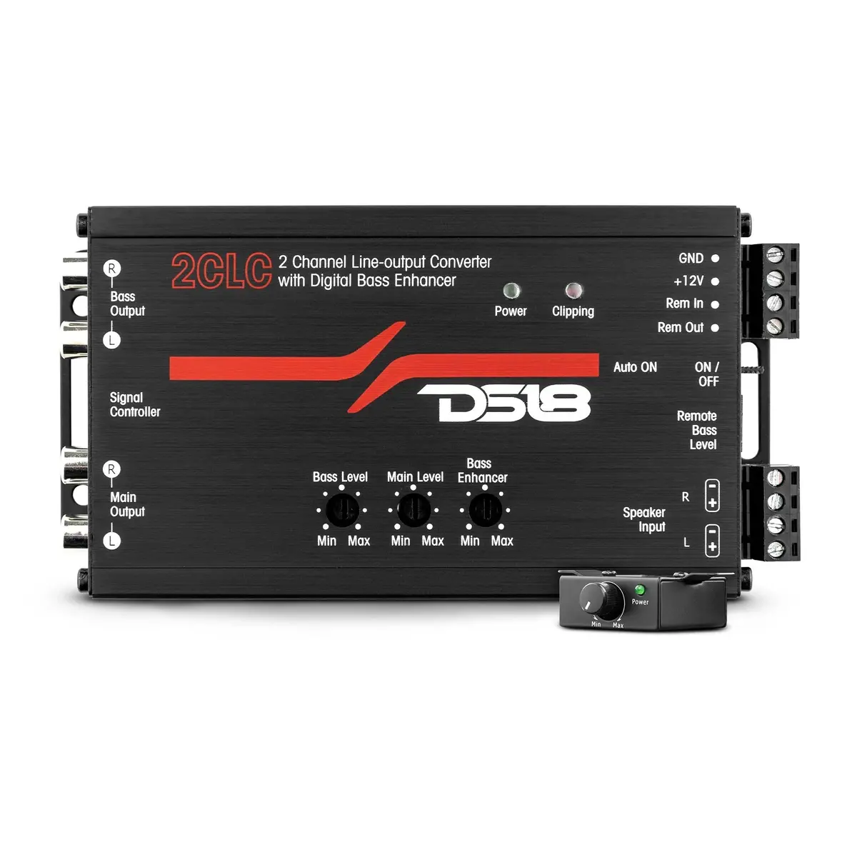 Ds18 2-Channel Line Output Converter With Digital Bass Enhancer 1