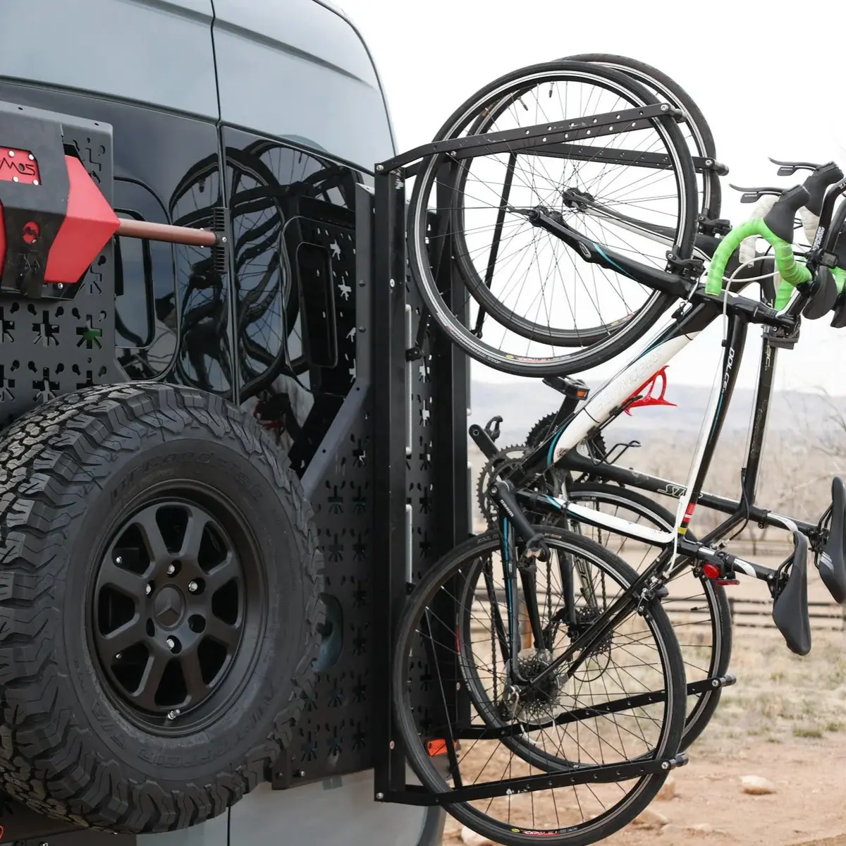 Flarespace Bike Rack Mounting Kit For Nvader Rack 1