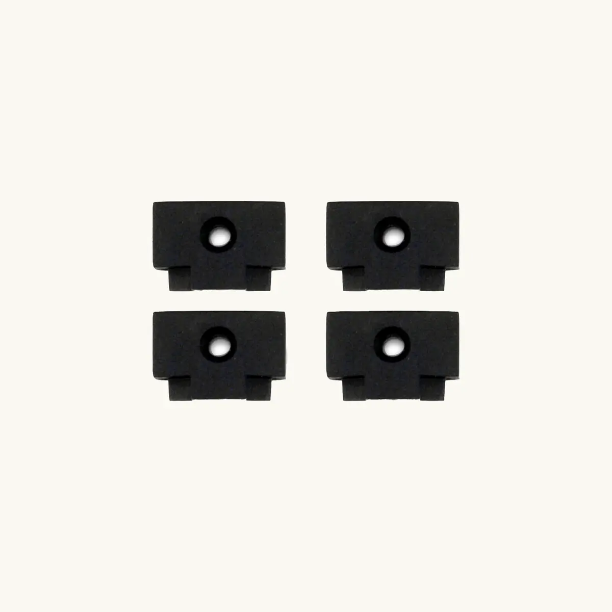 Vanessential Venture L-Track Rectangle End Caps (4 Pack) 1