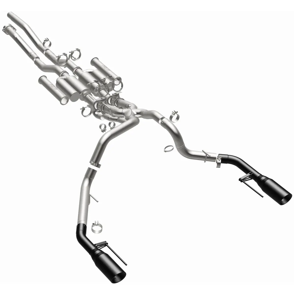 Magnaflow Exhaust Products 19651 Magnaflow Xmod Series Black Cat-Back System 2