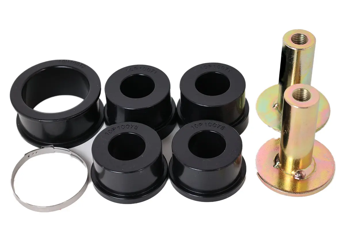 Energy Suspension 3.10103G Rack And Pinion Bushing Set; Black; Performance Polyurethane; 1