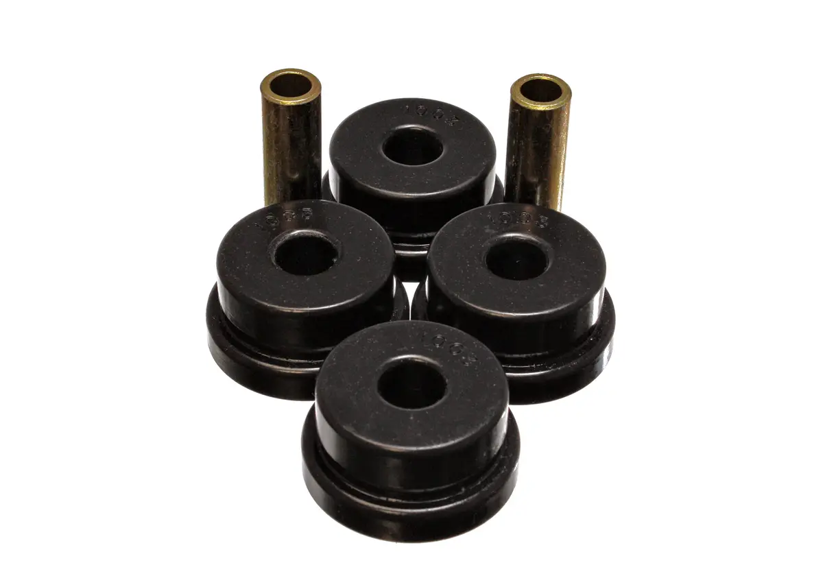 Energy Suspension 3.1103G Differential Carrier Bushing Set; Black; Performance Polyurethane; 1