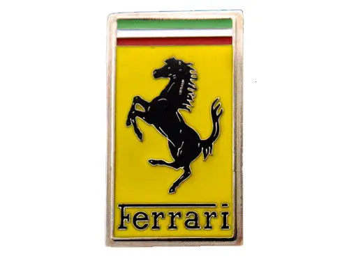 Ferrari Oblong Front Nose Badge Enamel 30802015 1