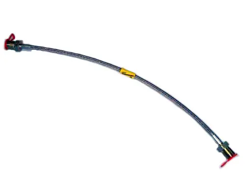 High Performance Front Brake Hose, Each 101393-S 1