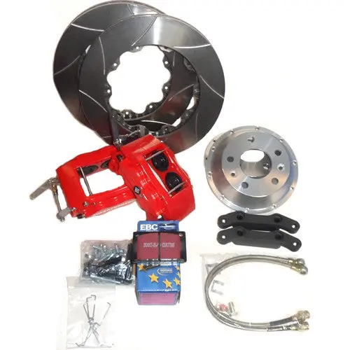 Rear Brake Kit With Red Calipers 30806205R 1