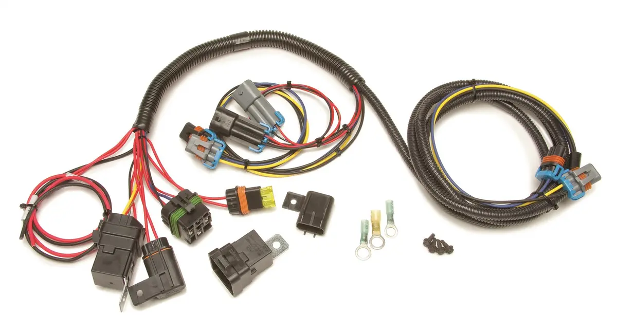 Painless Wiring 30817 H4 Headlight Relay Conversion Harness; For 9005/9006 Halogen Bulbs; 1