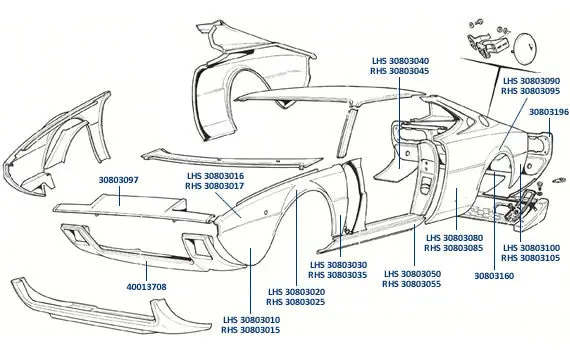 Lhs Door Skin 30803060 (On Backorder) 1