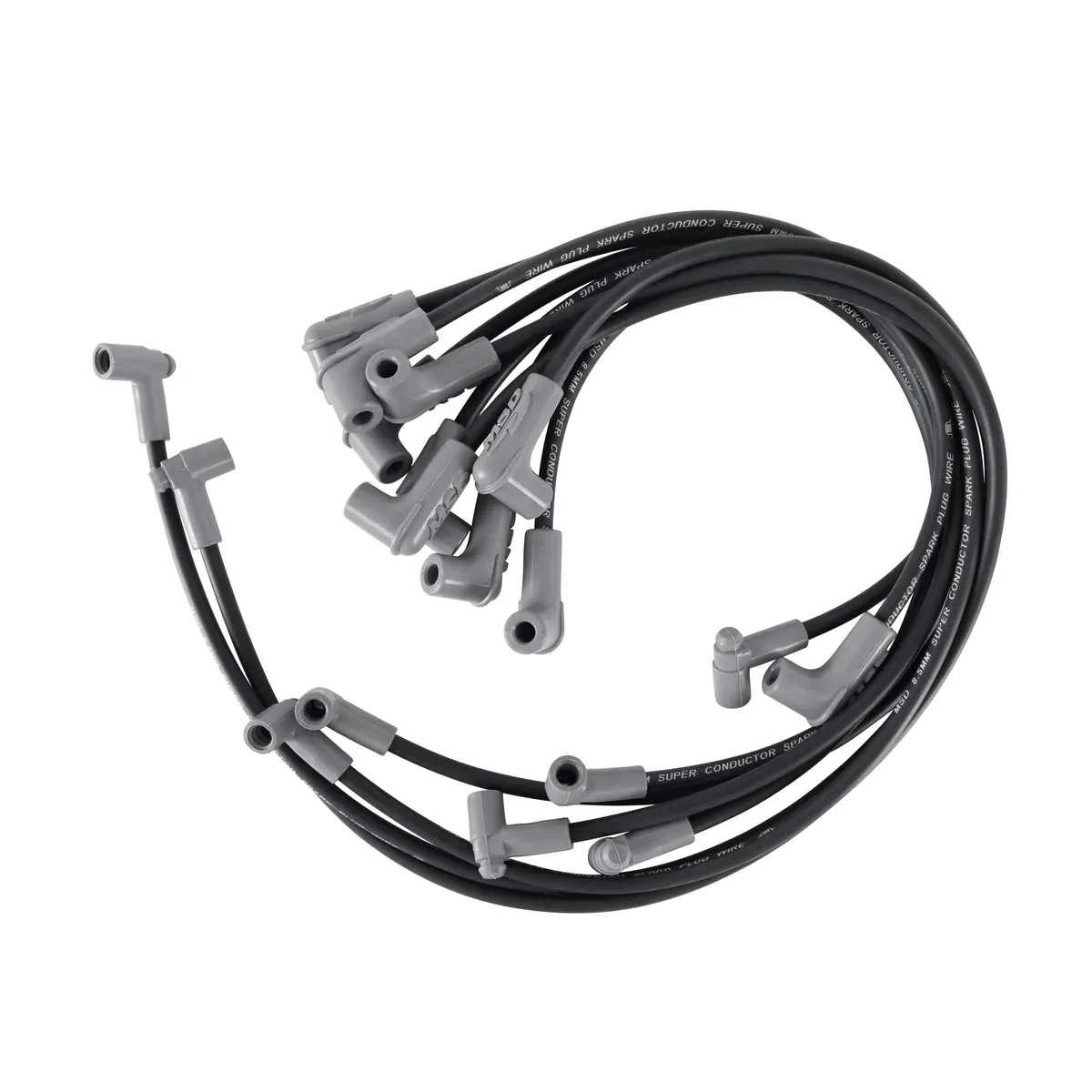 Msd 31243 Black Super Conductor Sb Chevy For Use With Low Profile Distributor 1