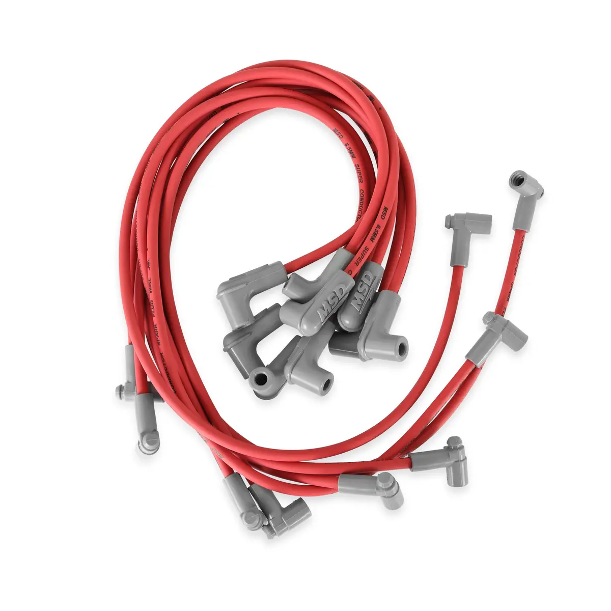 Msd 31299 Red Super Conductor Big Block Chevy For Use With Low Profile Distributor 1