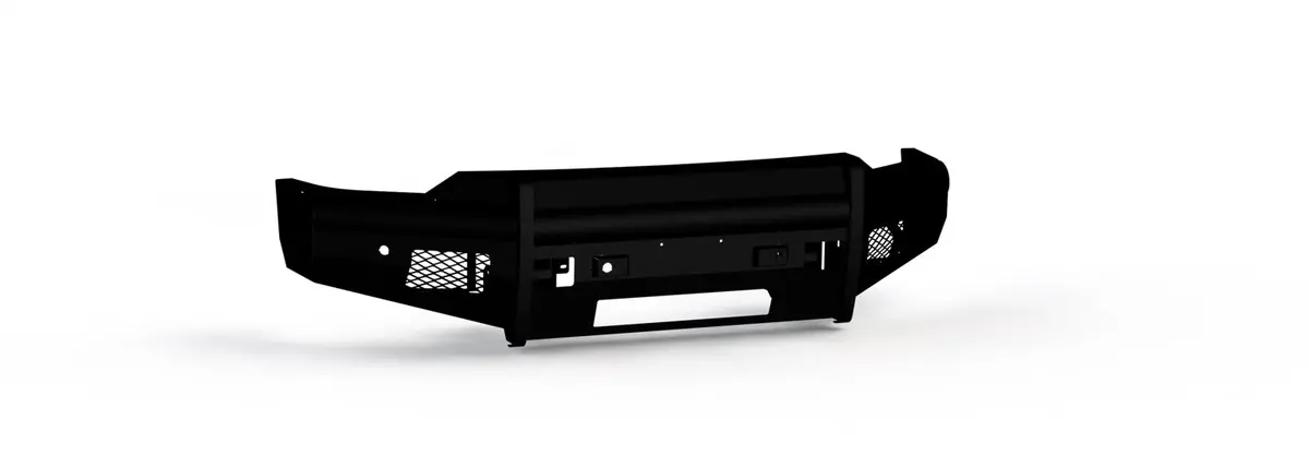 Road Armor 3202Vf0b Evolution Front Bumper; 1