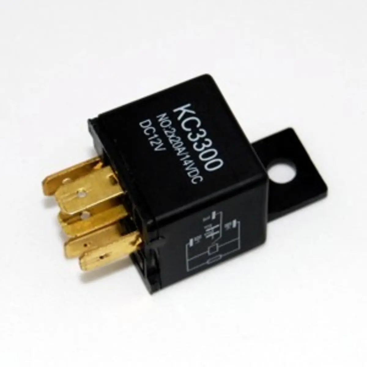 Kc Hilites 3300 Kc Relay 12V Black 1