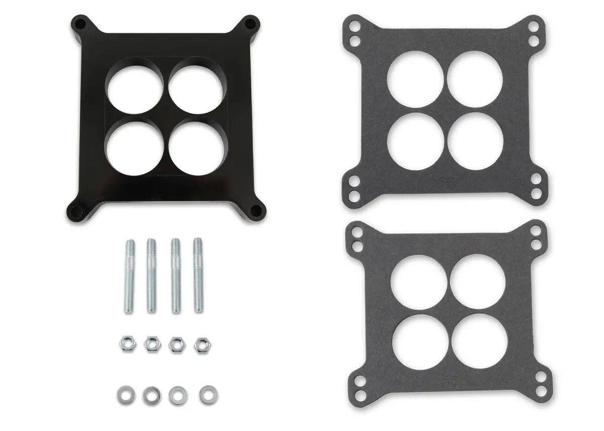 Mr Gasket 3404 Mr. Gasket Phenolic Carburetor Spacer - 1 Inch - 4 Hole Center 1
