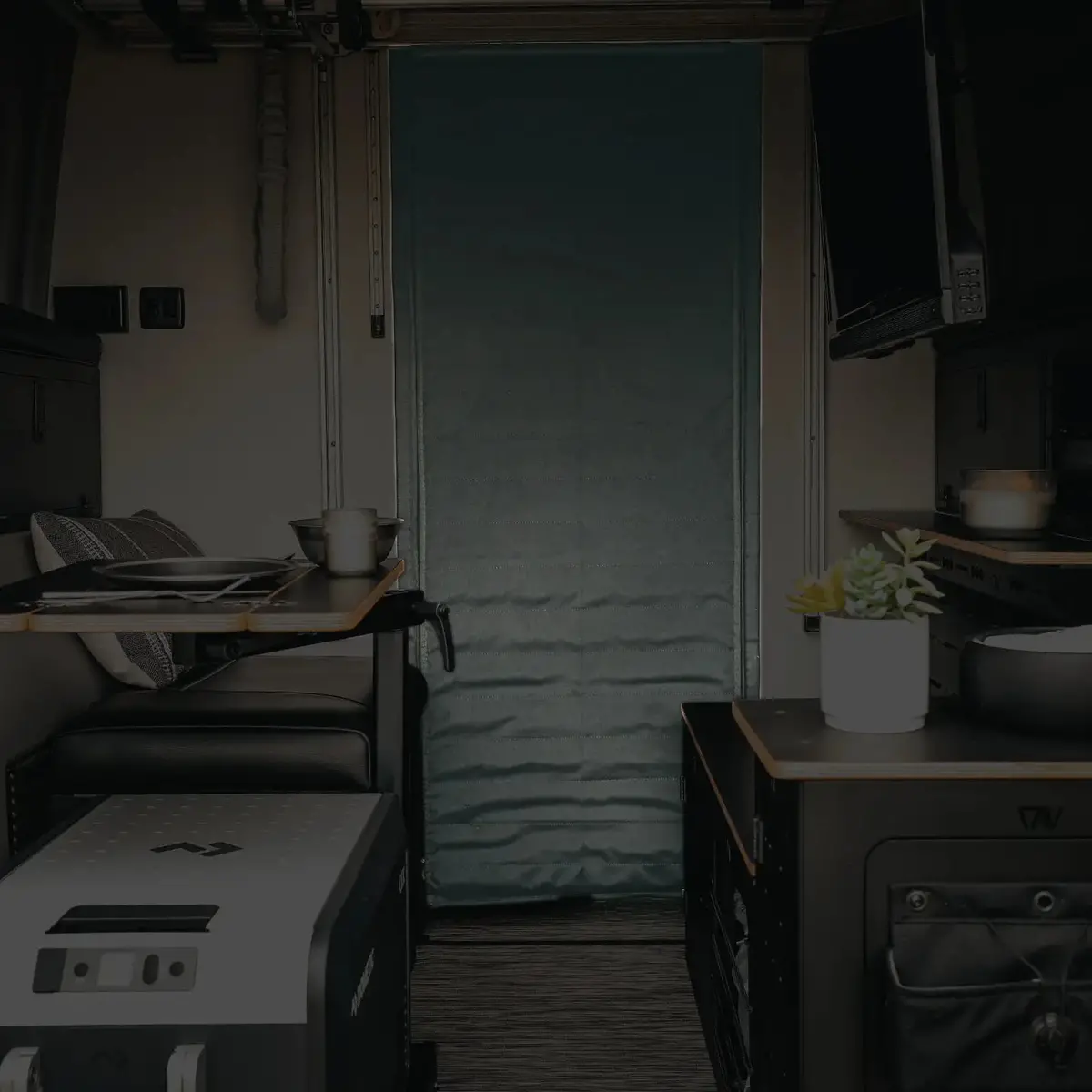 Canyon Adventure Vans Clima-Shade Insulated Privacy Panel For Winnebago Revel '21-'25, Tiffin '23, Tiffin '25 1