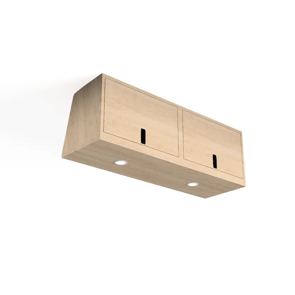 Sergsupply Overhead Van Cabinet - Squared 8