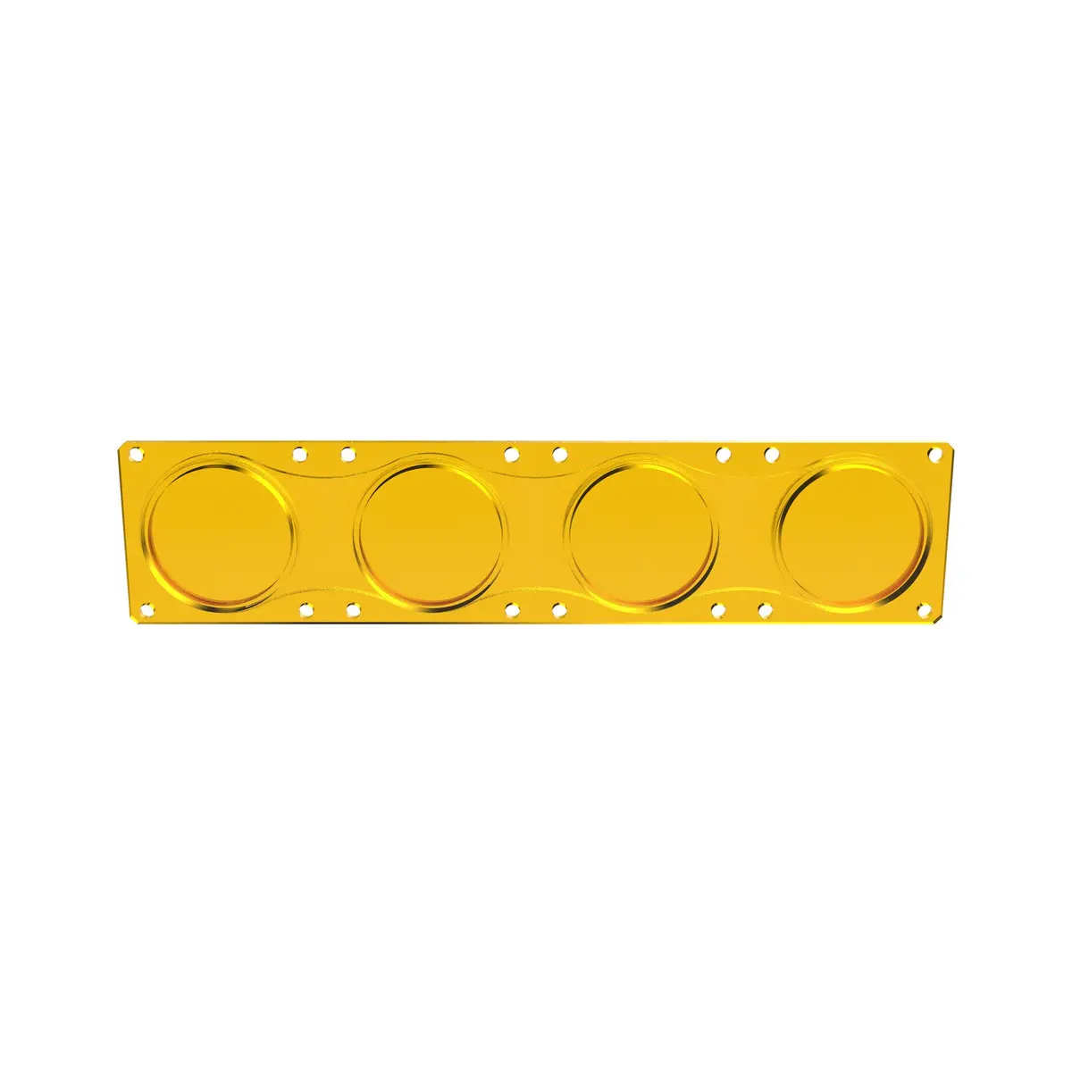Kc Hilites 4272 10" Kc Lens Flex Era Bar Spot Performance Yellow 1