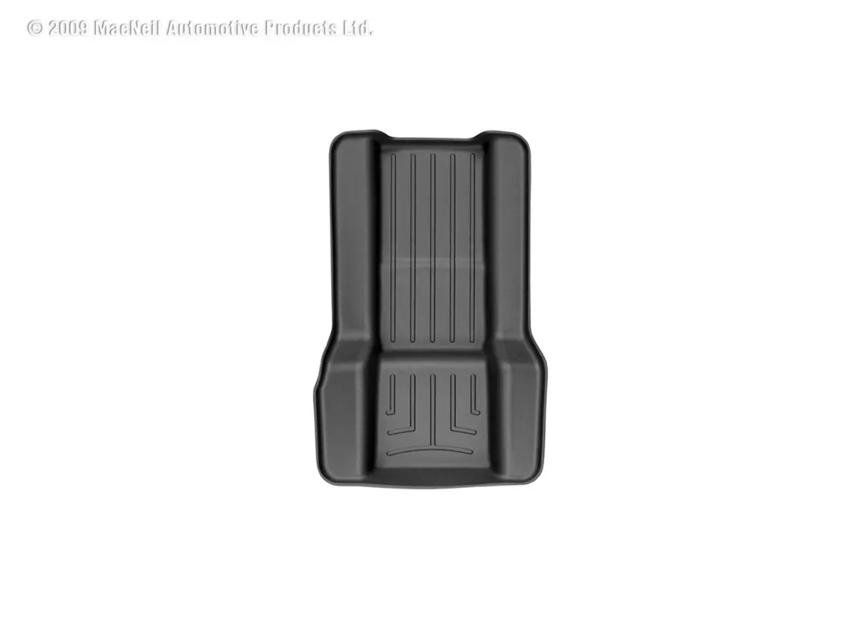 Weathertech 440667 Floorliner™ Digitalfit®; Black; Rear; Center Aisle; 1