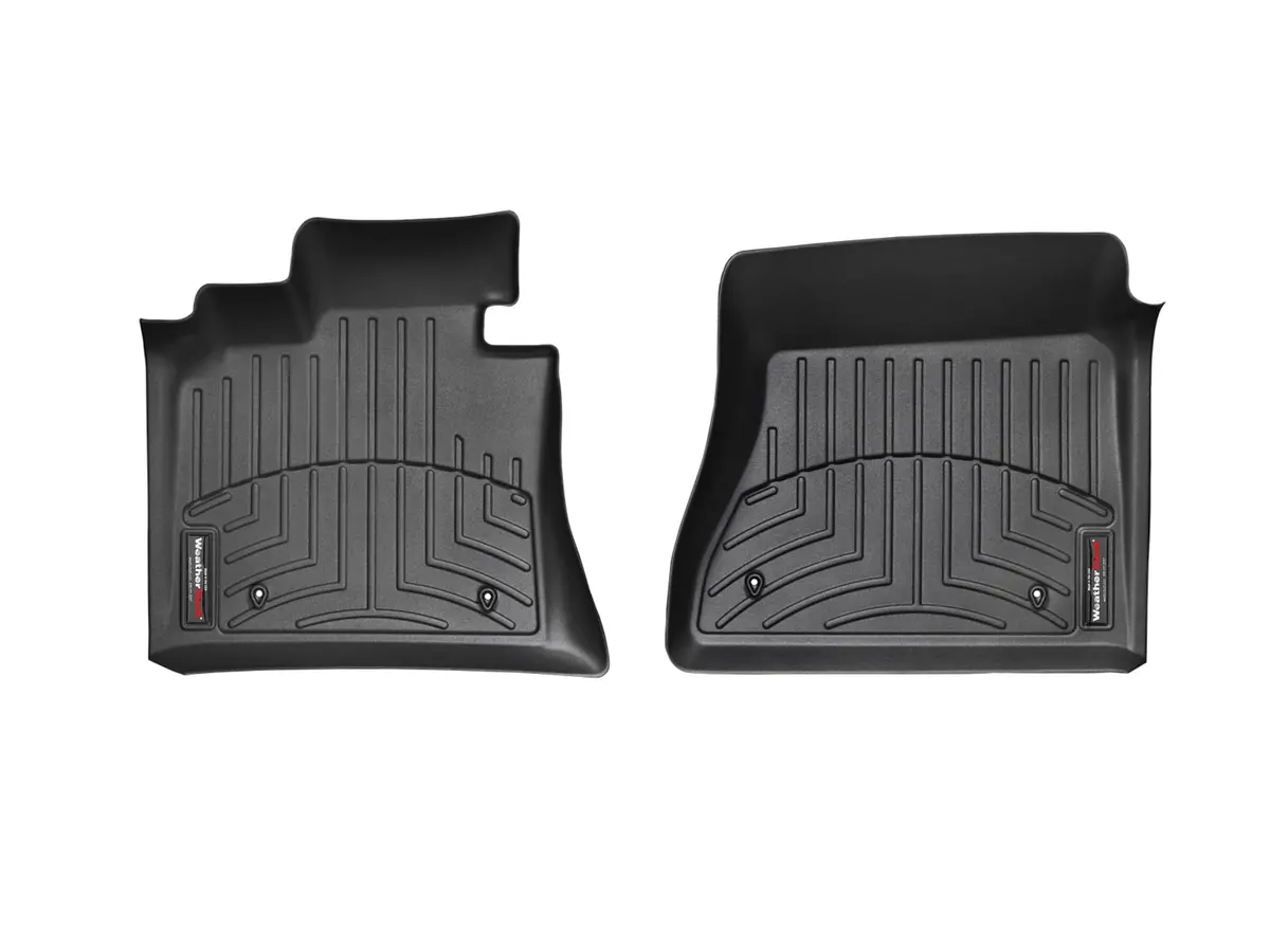 Weathertech 446481 Floorliner™ Digitalfit®; Black; Front; Over The Hump; 1