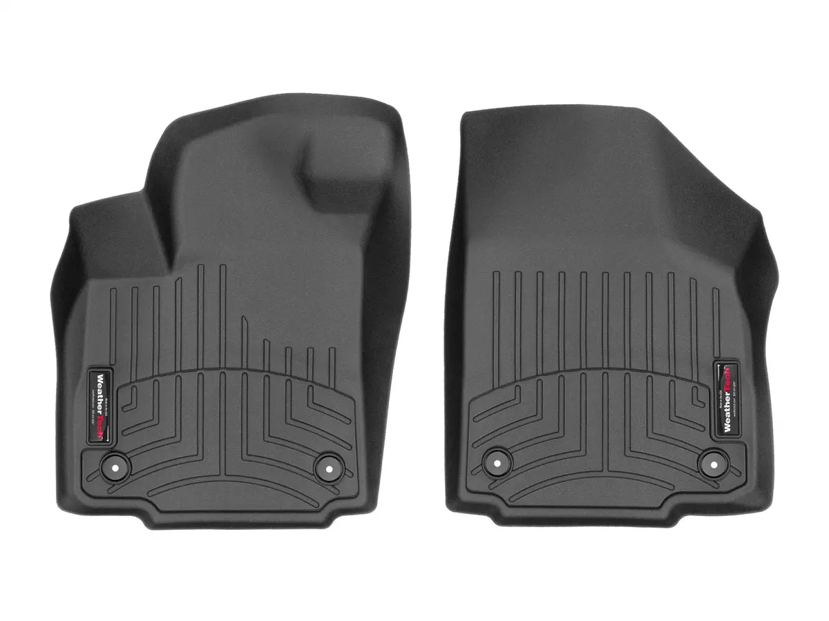 Weathertech 4418611V Floorliner™ Digitalfit®; Black; Front; 1