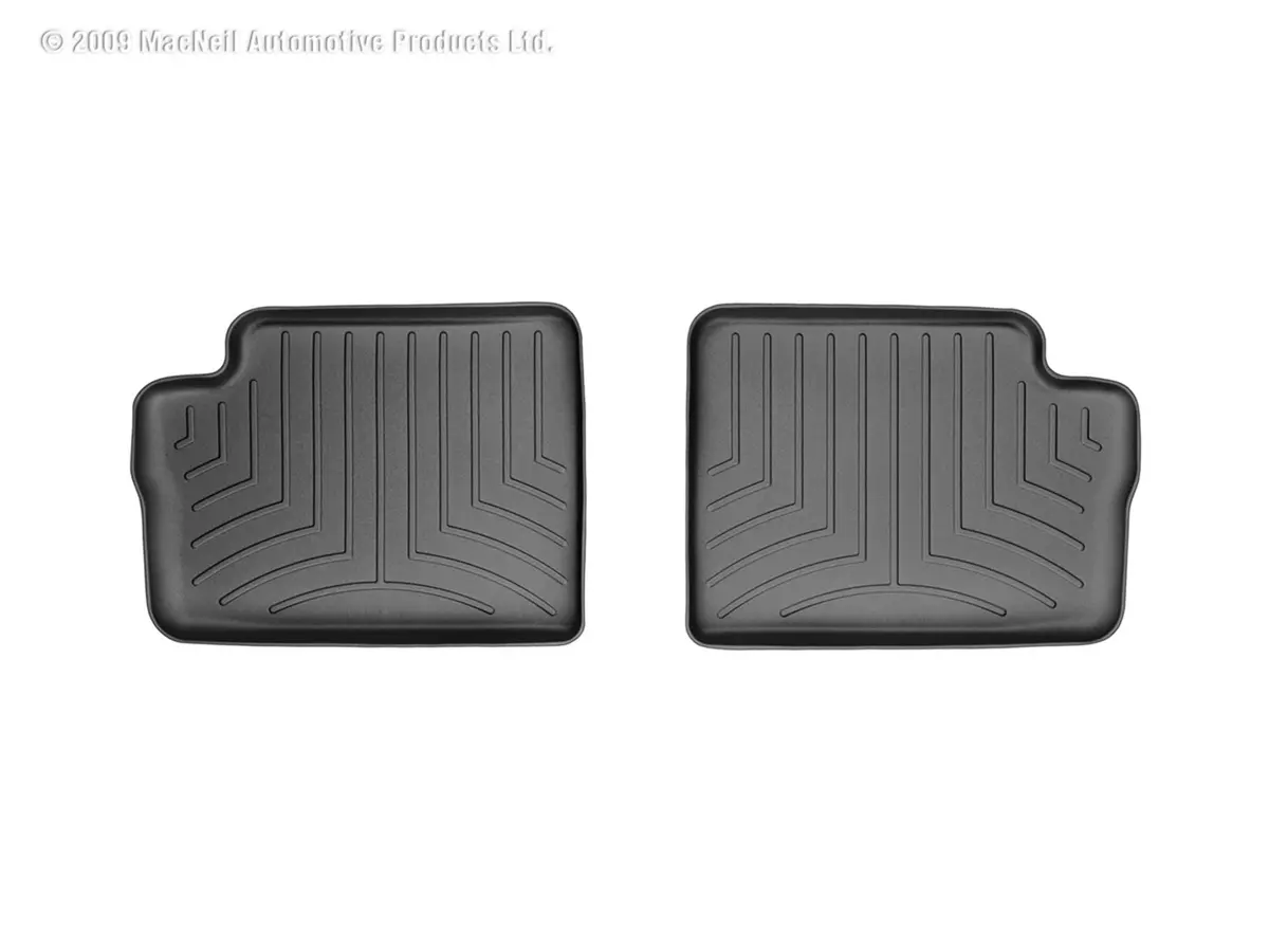 Weathertech 441092 Floorliner™ Digitalfit®; Black; Rear; 2 Pieces; 1
