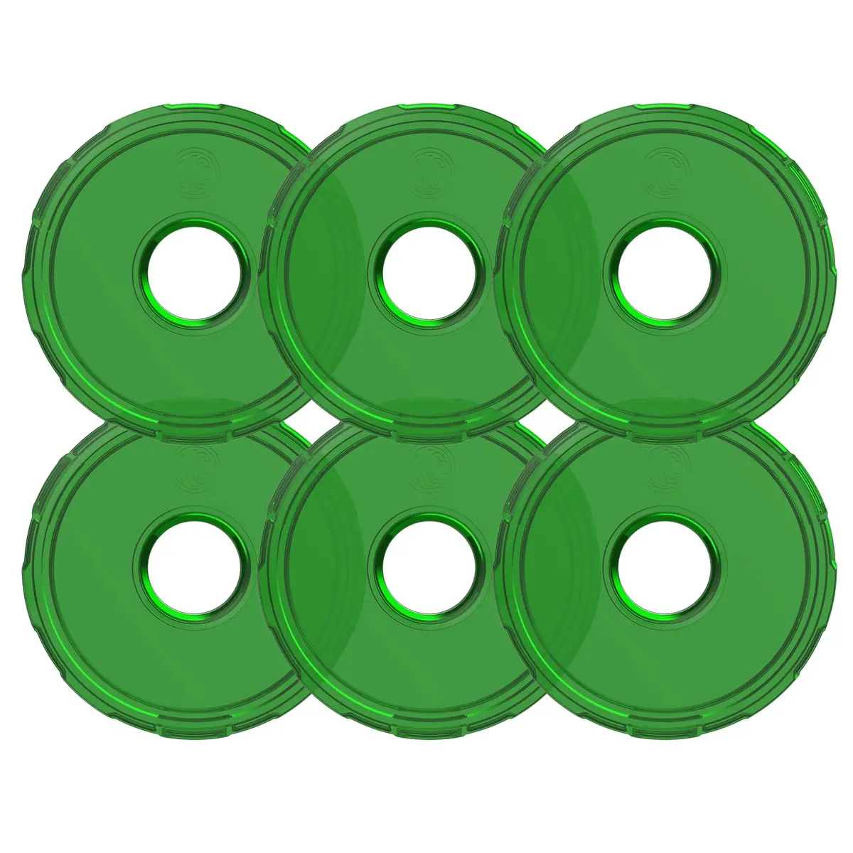 Kc Hilites 4415 Kc Cyclone 2.0 Led - Replacement Lens - Green - 6-Pk 1