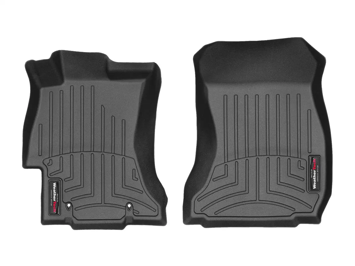 Weathertech 444391 Floorliner™ Digitalfit®; Black; Front; 1