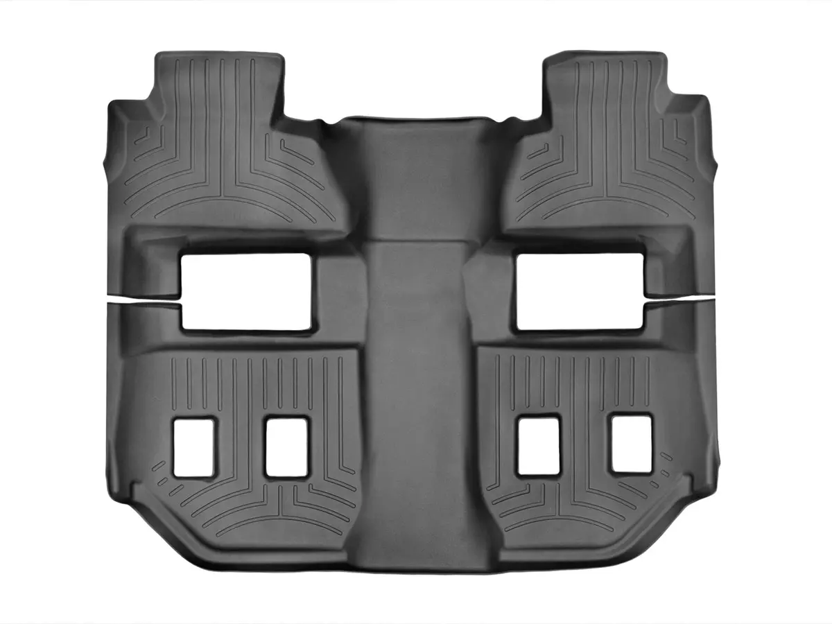 Weathertech 446073 Floorliner™ Digitalfit®; Black; Rear And Third Row; 1 Piece; 1