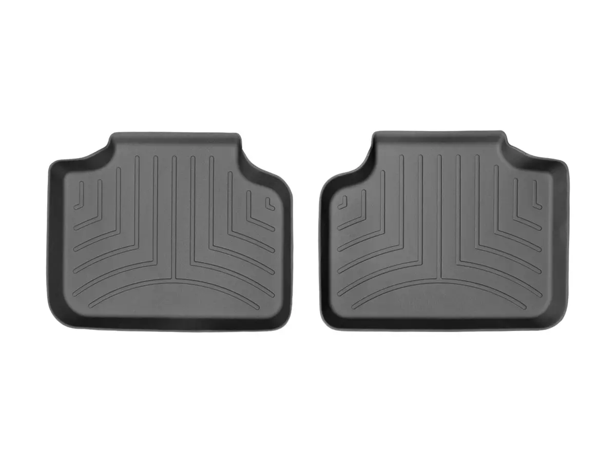 Weathertech 447482 Floorliner™ Digitalfit®; Black; Rear; 2 Pieces; 1