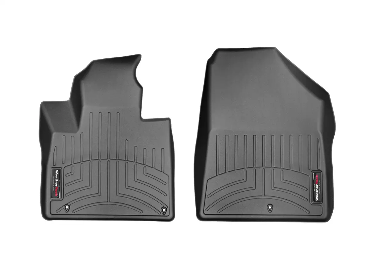 Weathertech 447701 Floorliner™ Digitalfit®; Black; Front; 1