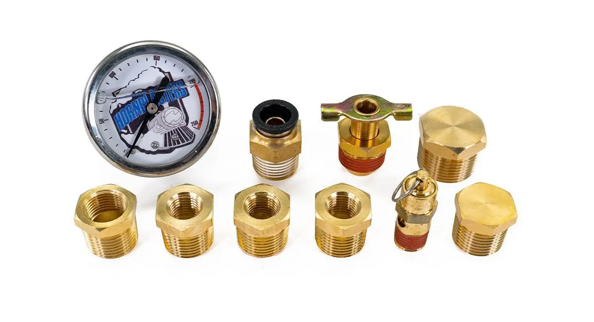 5-Gallon Single Compressor Fitting Kit 4