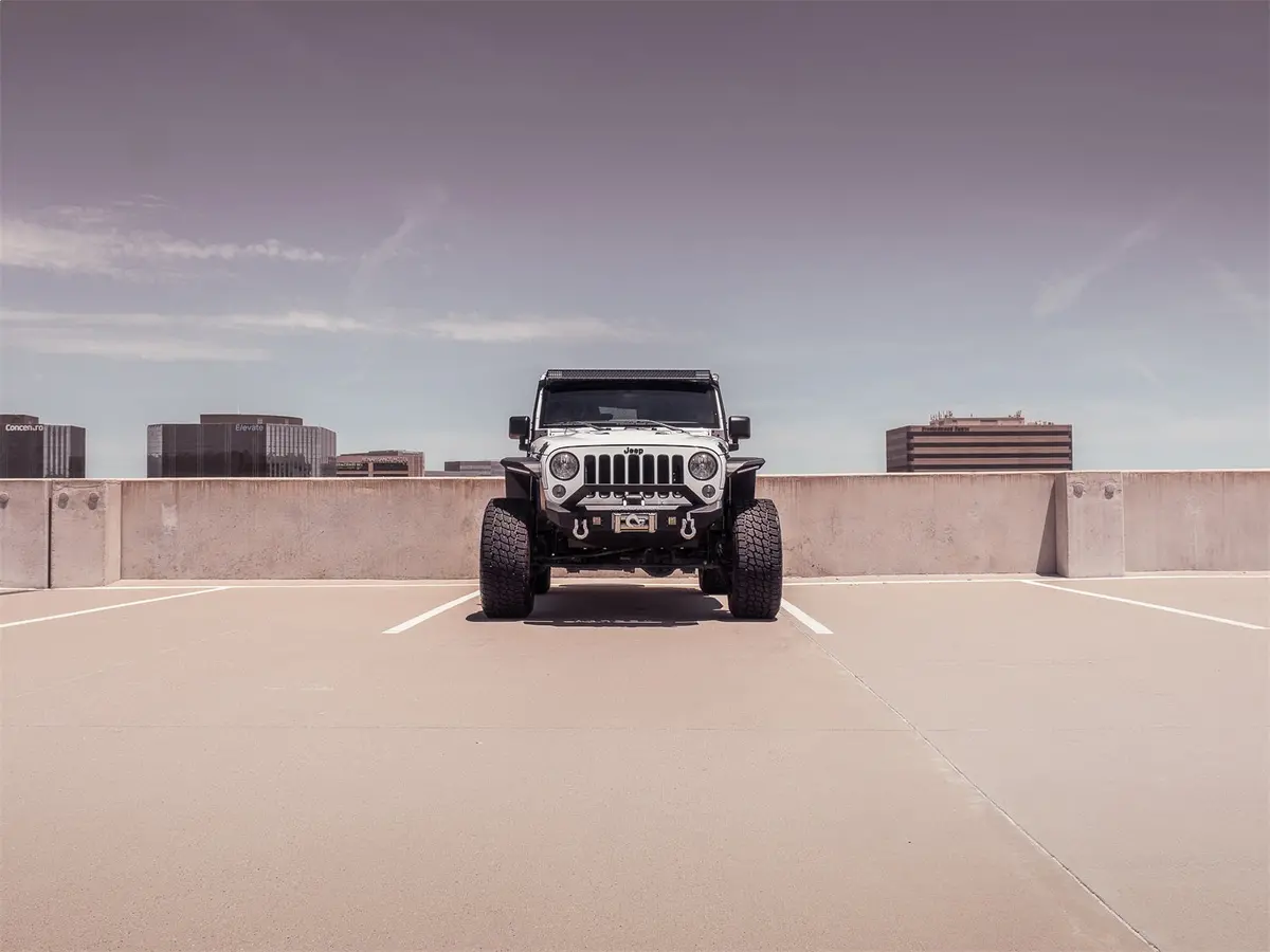 Road Armor 507Aff0b Stealth Fender Flare Body Armor; Front; W/Switchback Led Drl; Texture Black; 1