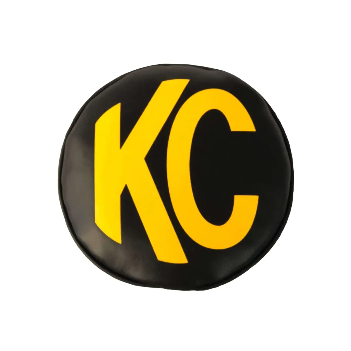 Kc Hilites 5102 Kc Cover 6In Vinyl Black Yellow Pr 1