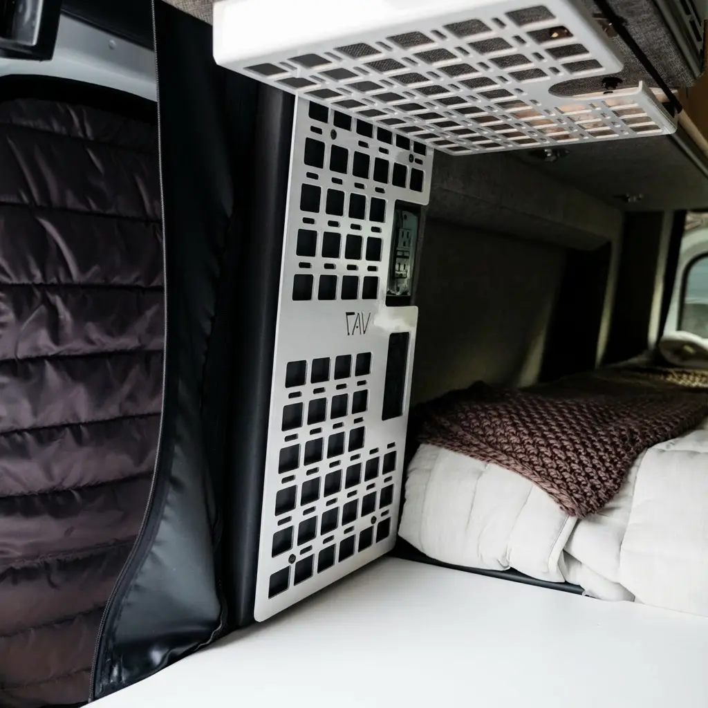 Canyon Adventure Vans Storyteller Galley Molle Panel 1