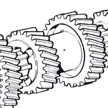 Secondary Gear Cluster 4Th 5Th Gears 522746 1