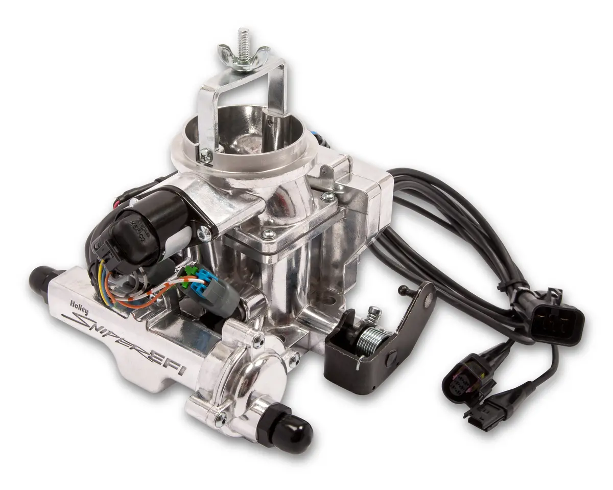 Holley Sniper Efi 550-858K Supports Up To 350 Hp - 3.5 In. Handheld Monitor - Return Fuel System 1