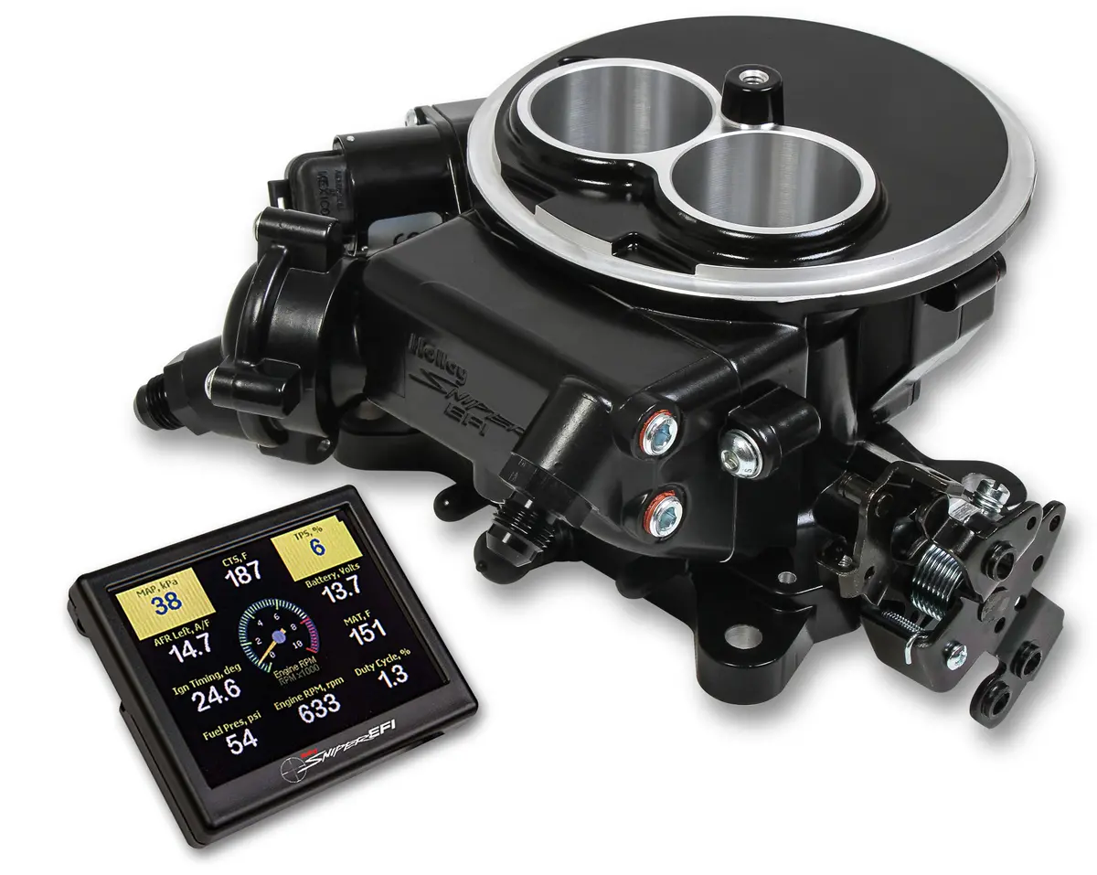 Holley Sniper Efi 550-850 Supports Up To 350 Hp - 3.5 In. Lcd Touchscreen - No Fuel System 1