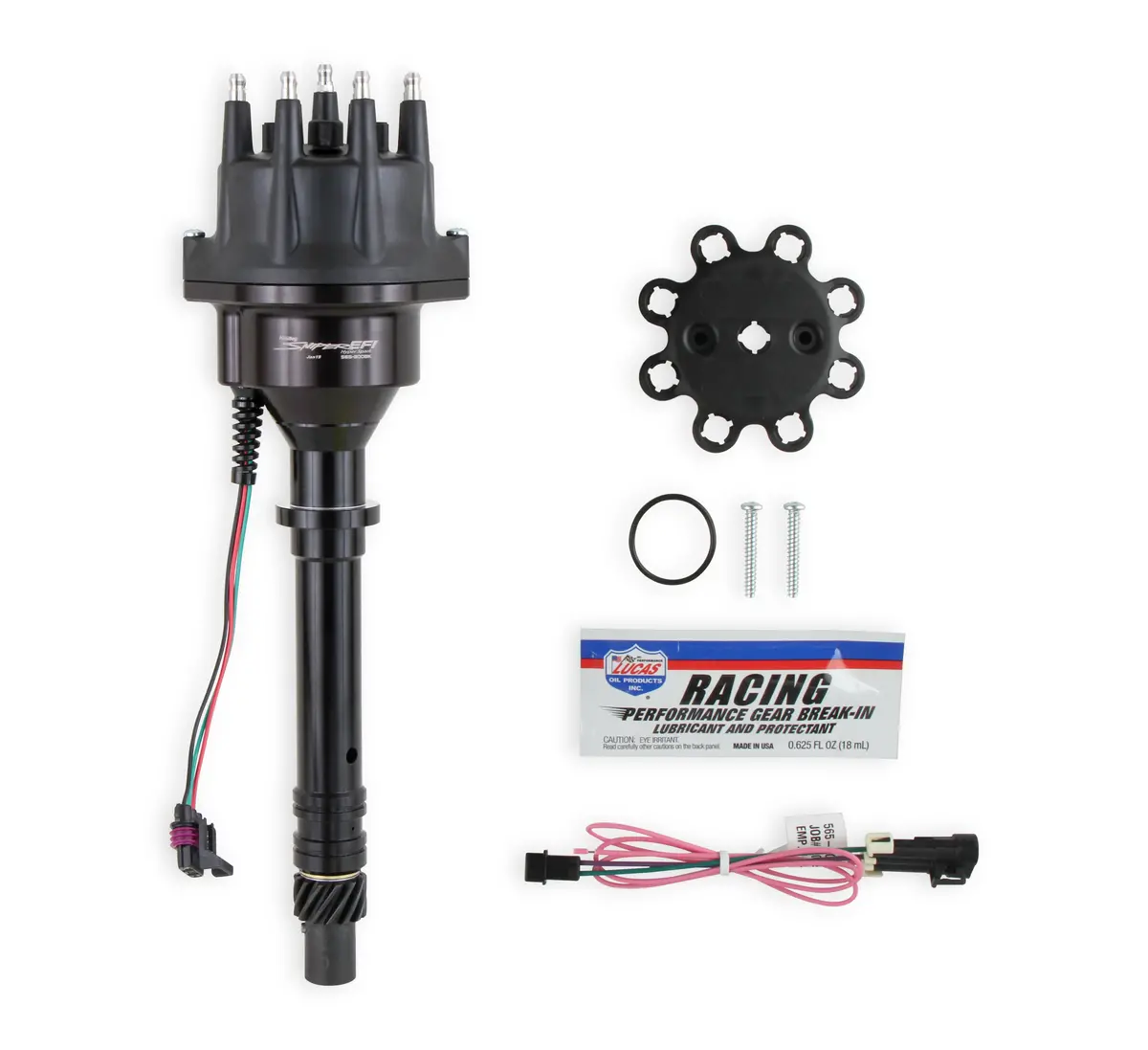 Holley Sniper Efi 565-300Bk Hyperspark Distributor - Chevrolet Sbc / Bbc 1