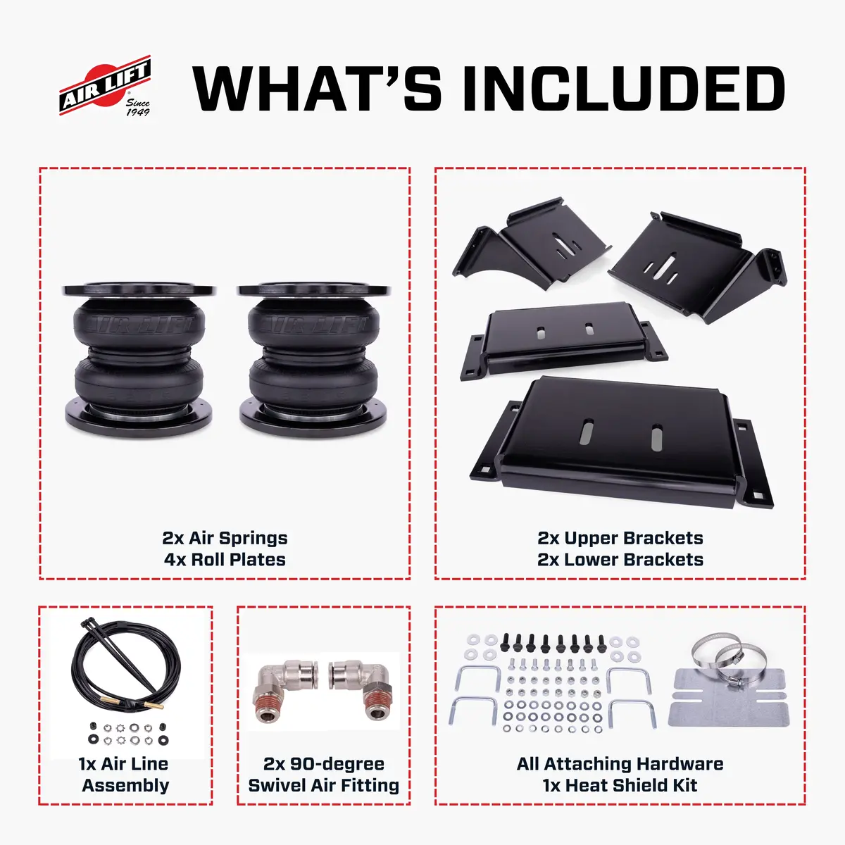 Air Lift 57543 Loadlifter 7500 Xl Ultimate Air Spring Kit 1