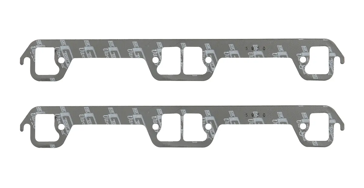 Mr Gasket 5950 Fits 1970-1979 Amc 304, 360, 390, 401. Dogleg Ports, 1.25 Inch X 1.75 Inch 1