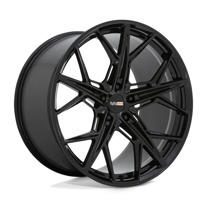 Cray Hammerhead C8 Corvette 20X9" Front 21X12" Rear Wheel And Tire Package 1