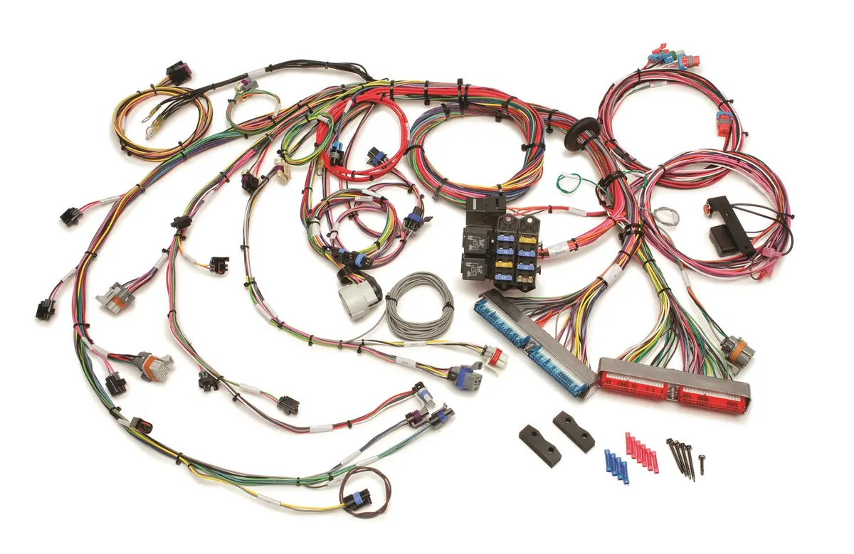 Painless Wiring 60217 Fuel Injection Wiring Harness; Mechanical Throttle Only; Standard Length; 1