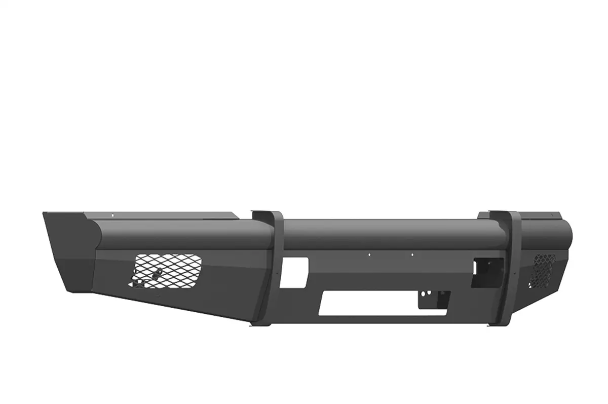 Road Armor 617Vf0b Vaquero Non-Winch Front Bumper; Steel; Satin Black; 1