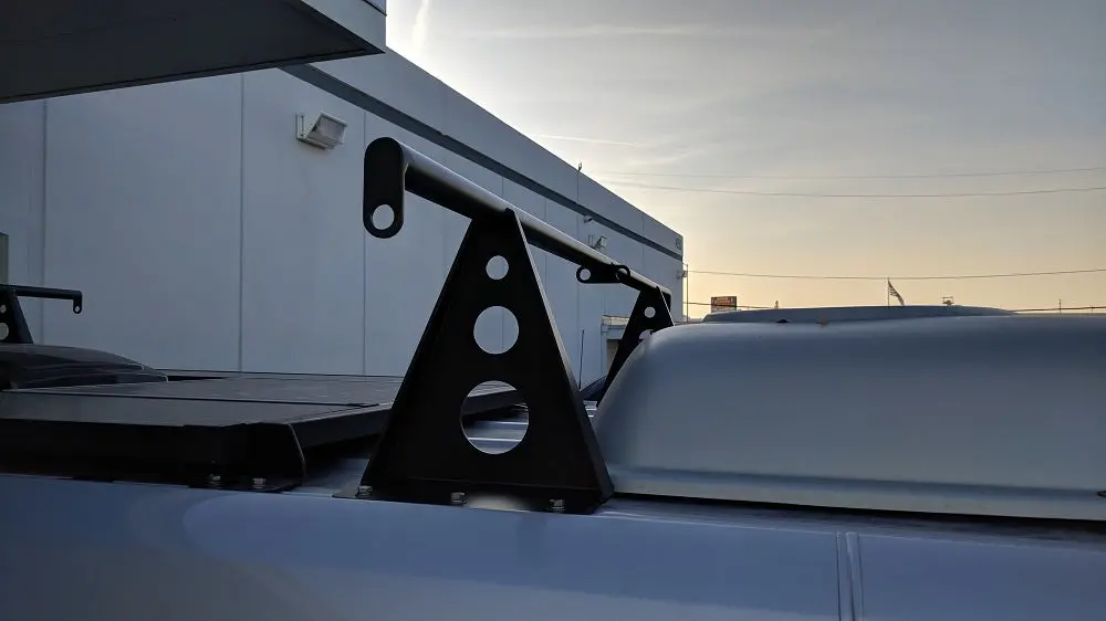 Rb Components 2007+, Roof Bar 64" Wide - 12" Lift - High Roof - Ac/Vent Cover Restrictions 2