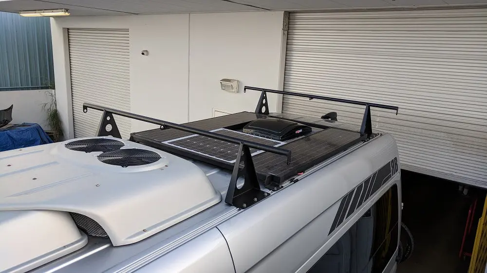 Rb Components 2007+, Roof Bar 64" Wide - 12" Lift - High Roof - Ac/Vent Cover Restrictions 1