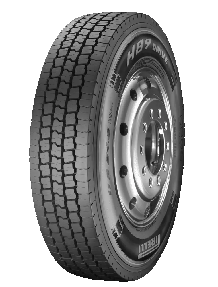 Set Of 8 Tires 11R24.5 Pirelli R89 Drive Closed Shoulder 16Pr 149L 1