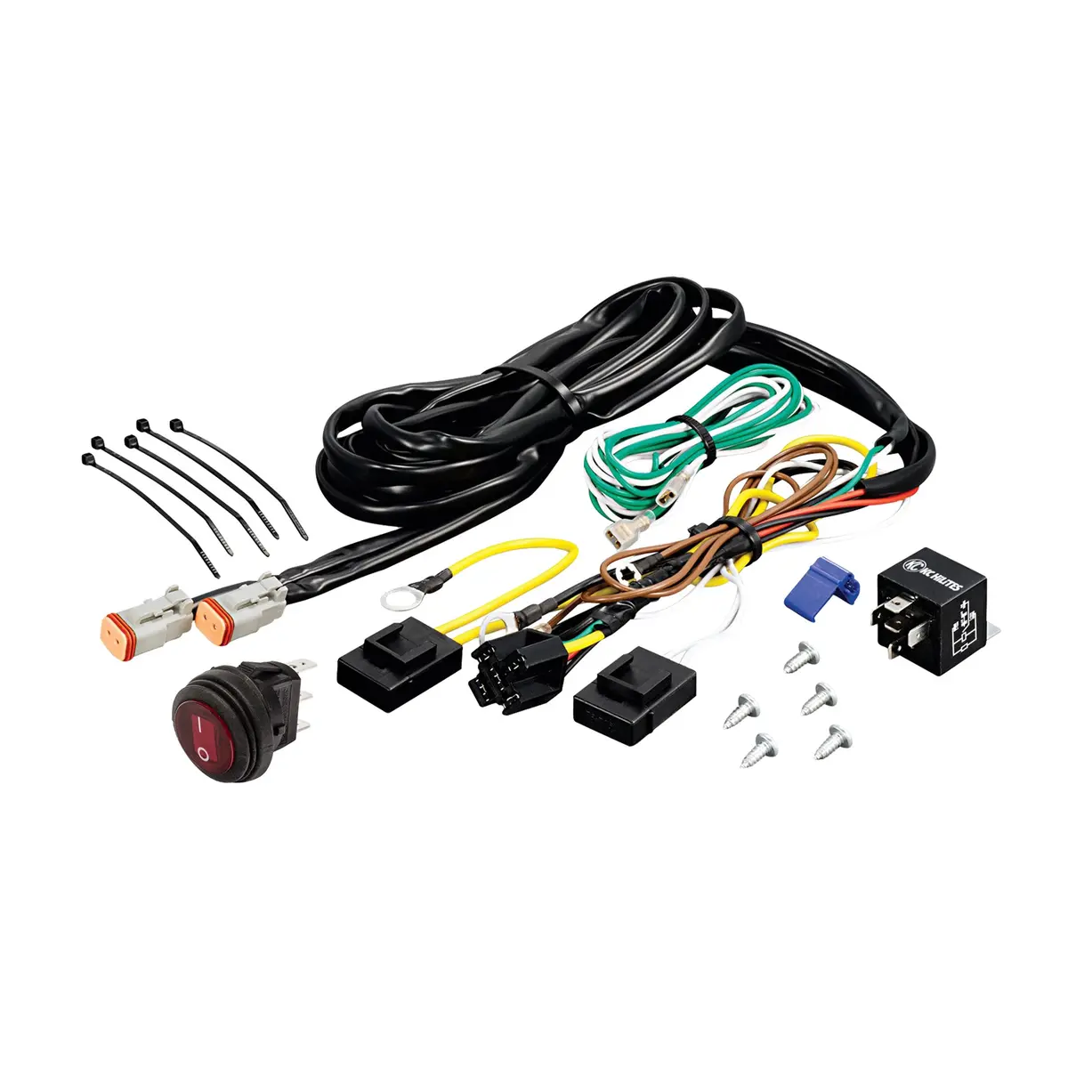 Kc Hilites 6315 Kc Wire Harness 40A Relay And Rocker Switch 1