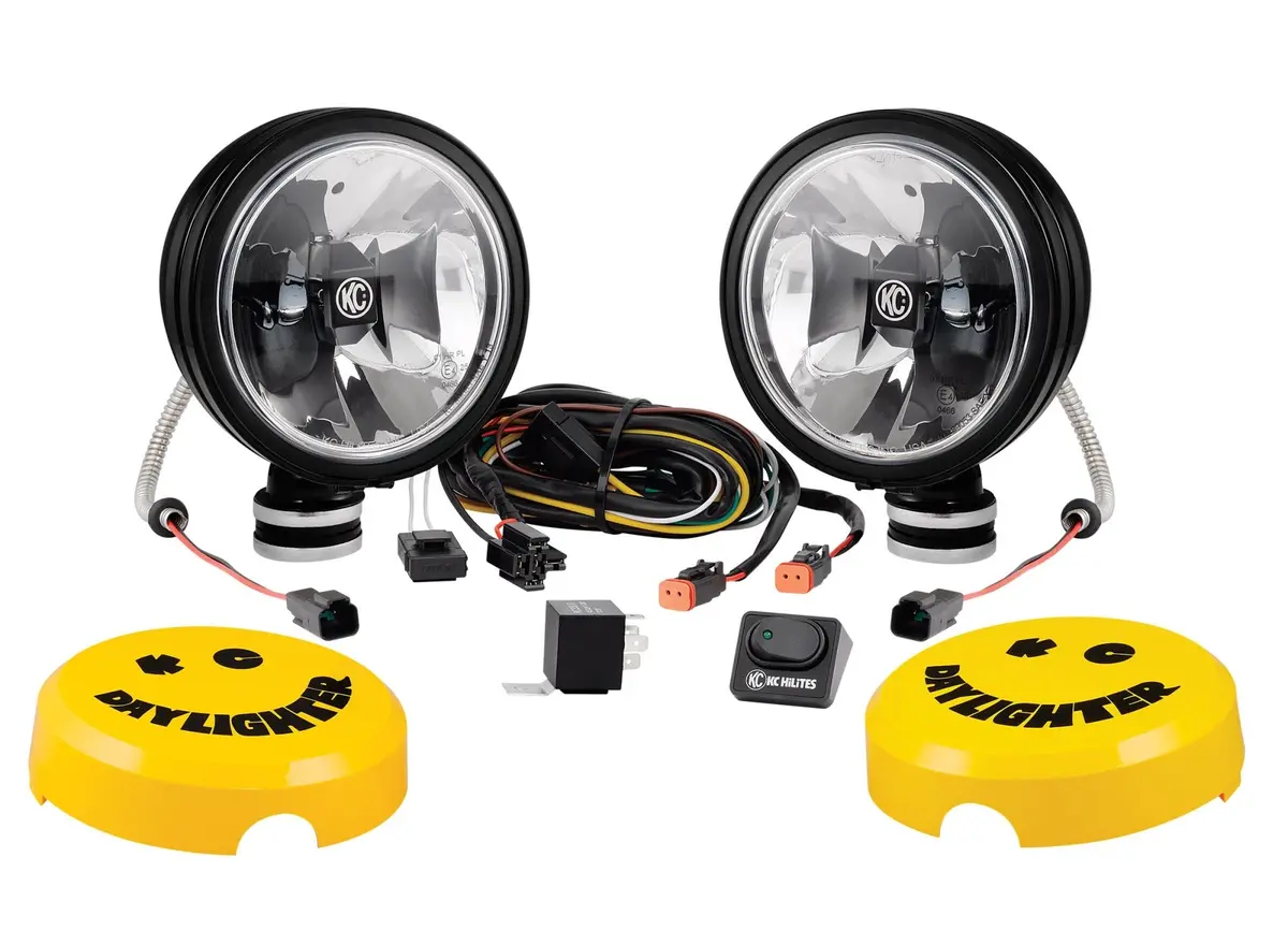 Kc Hilites 653 Kc Daylighter Gravity Led 6In Driving 2-Light System Universal 1