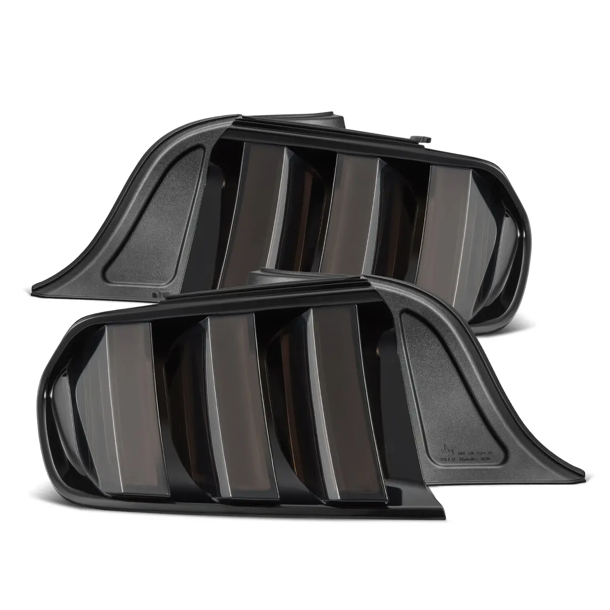 Alpharex 655010 Prismatic Led Taillights Alpha Black 1