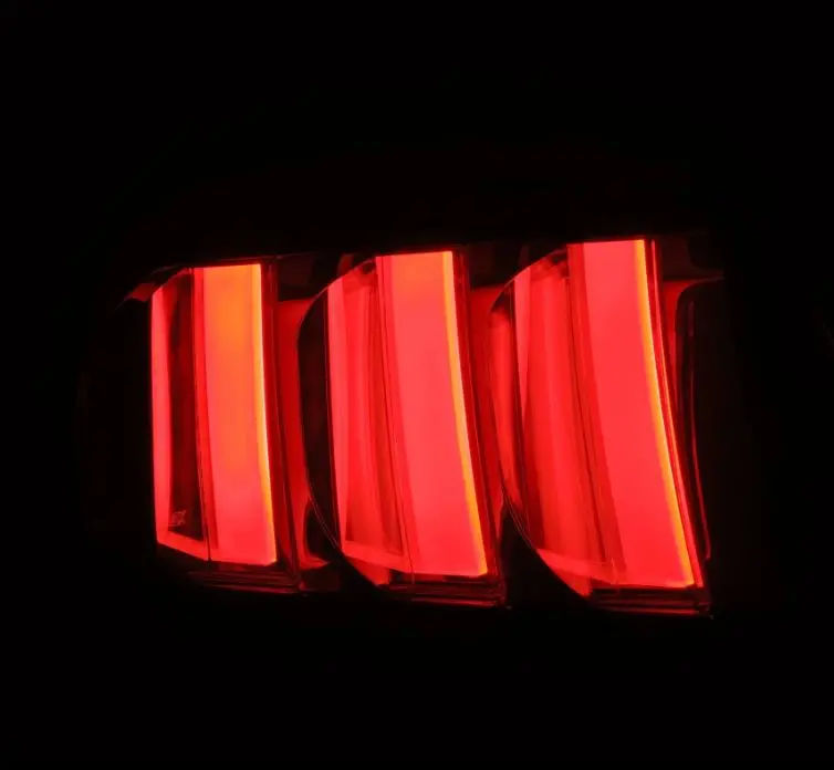 Alpharex 655020 Prismatic Led Taillights Black Clear 2